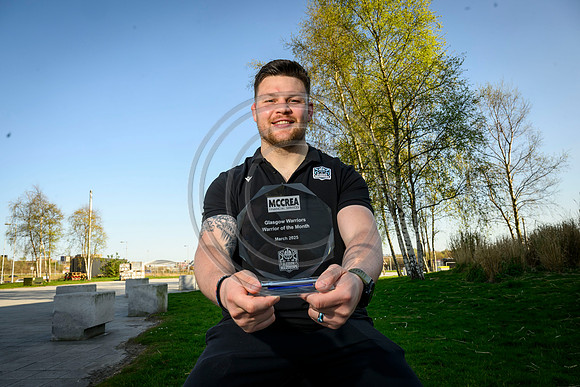 Glasgow Warriors McCrea FS Warrior of the Month for March