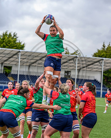Scotland Women Rugby Training