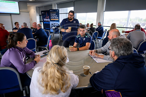 Club leaders from the West region gather for a seminar about the season ahead.