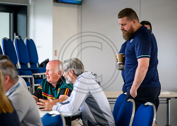 Club leaders from the West region gather for a seminar about the season ahead.