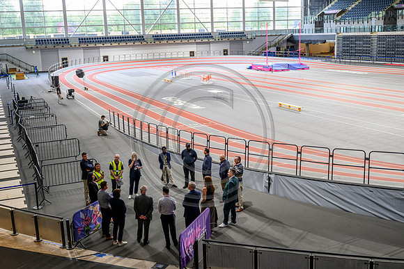 Senior Commonwealth Sport representatives visit Sir Chris Hoy Velodrome