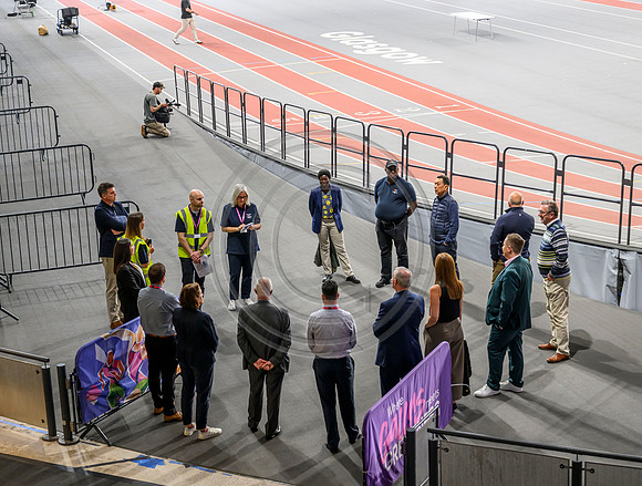 Senior Commonwealth Sport representatives visit Sir Chris Hoy Velodrome