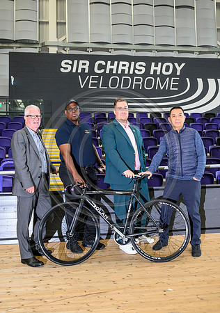 Senior Commonwealth Sport representatives visit Sir Chris Hoy Velodrome