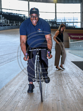 Senior Commonwealth Sport representatives visit Sir Chris Hoy Velodrome