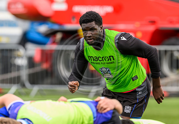 Glasgow Warriors Training