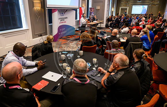 CGA Open Days - Commonwealth Games Associations visit the host city of Glasgow and venues in the lead up to the Games.