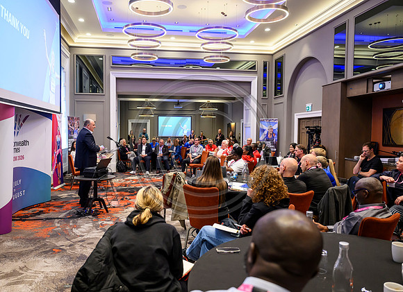 CGA Open Days - Commonwealth Games Associations visit the host city of Glasgow and venues in the lead up to the Games.