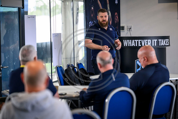 Club leaders from the West region gather for a seminar about the season ahead.