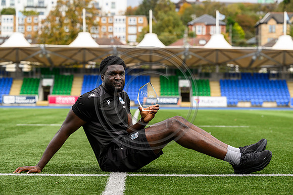 Olujare Oguntibeju wins Warrior of the Month