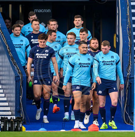 Scotland team run