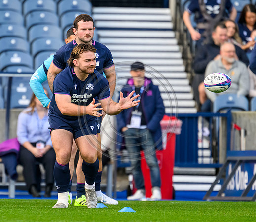 Scotland team run