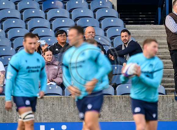 Scotland team run