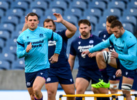 Scotland team run
