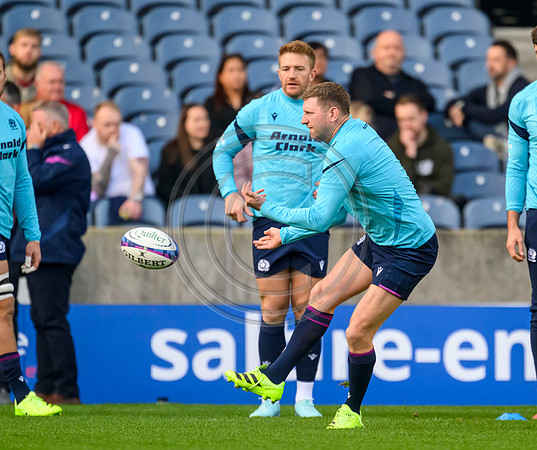 Scotland team run