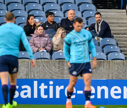 Scotland team run