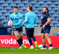 Scotland rugby Captain Run