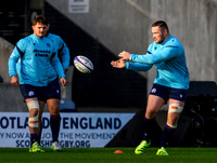 Scotland rugby Captain Run