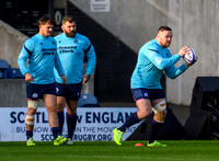 Scotland rugby Captain Run