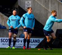 Scotland rugby Captain Run