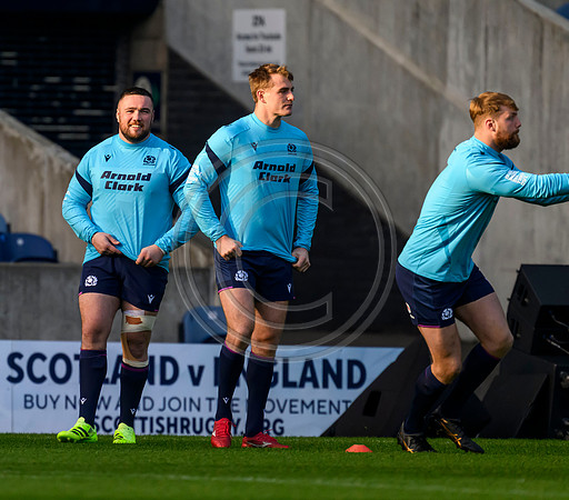 Scotland rugby Captain Run