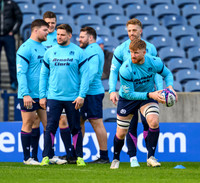 Scotland rugby Captain Run