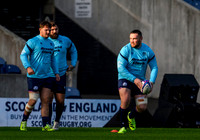 Scotland rugby Captain Run