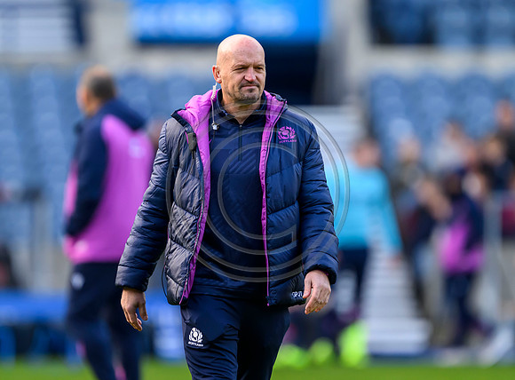 Scotland rugby Captain Run