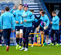 Scotland rugby Captain Run