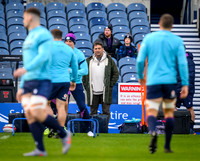 Scotland rugby Captain Run
