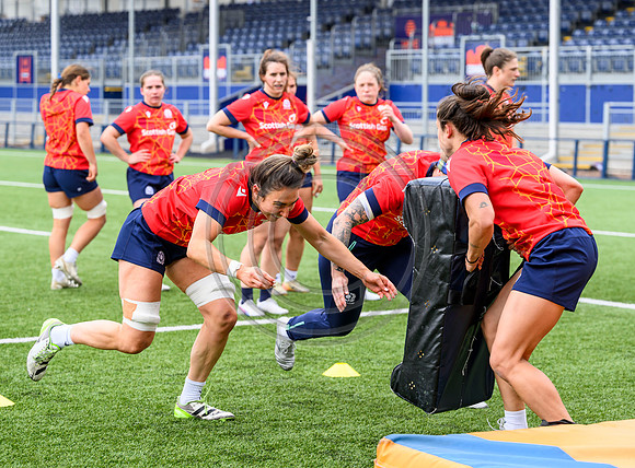 Scotland Women Rugby Training