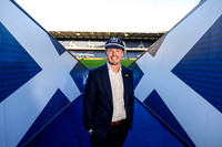 Referee capping ceremony for Scotland’s Sam Grove-White.