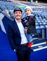 Referee capping ceremony for Scotland’s Sam Grove-White.