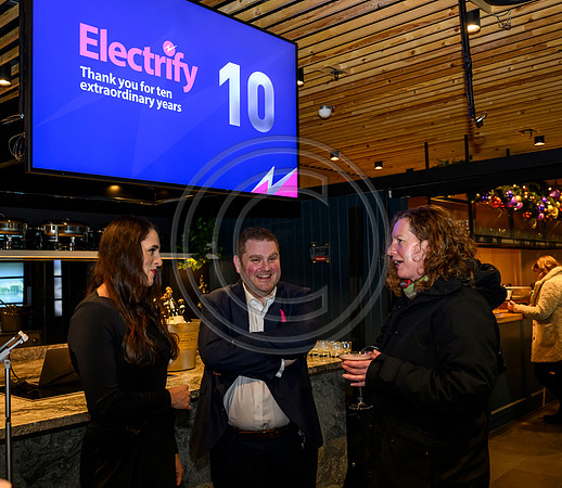 Electrify's 10th birthday thank you event
