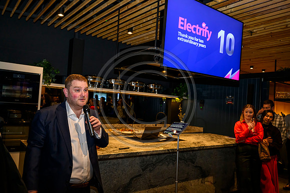 Electrify's 10th birthday thank you event