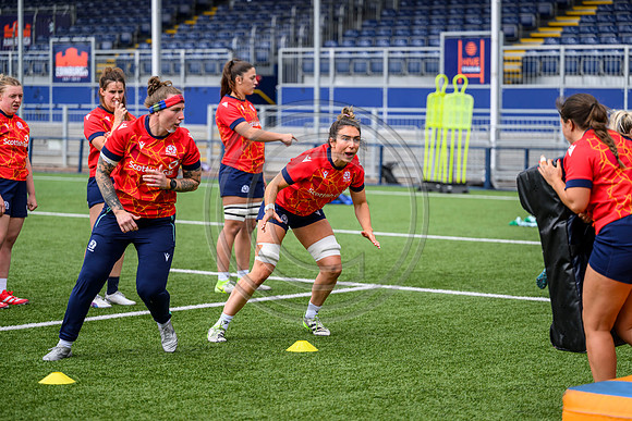 Scotland Women Rugby Training
