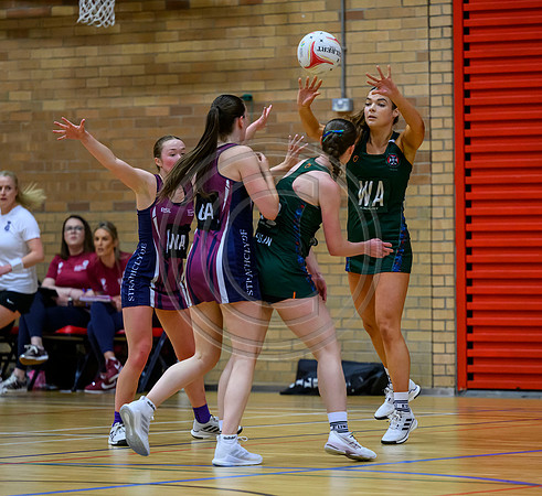 Netball Scotland National League Finals University of Strathclyde v Edinburgh University