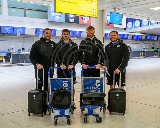 Warriors at airport
