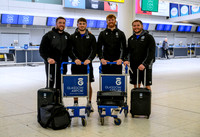 Warriors at airport