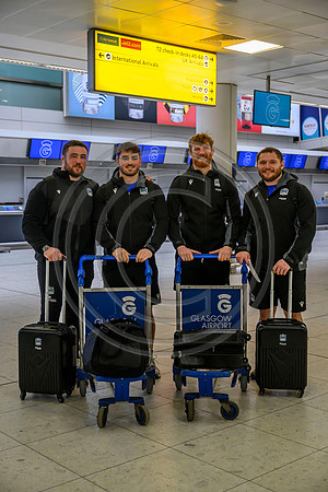 Warriors at airport