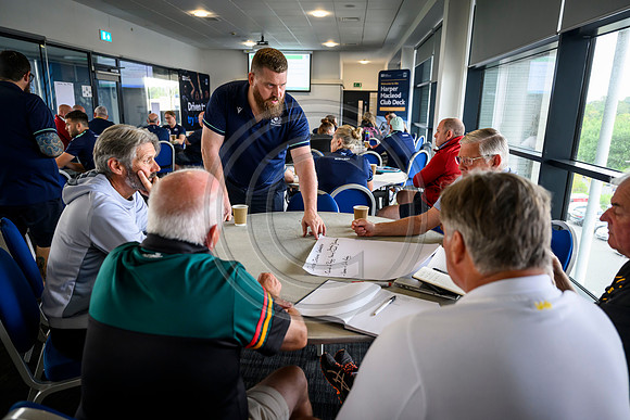 Club leaders from the West region gather for a seminar about the season ahead.