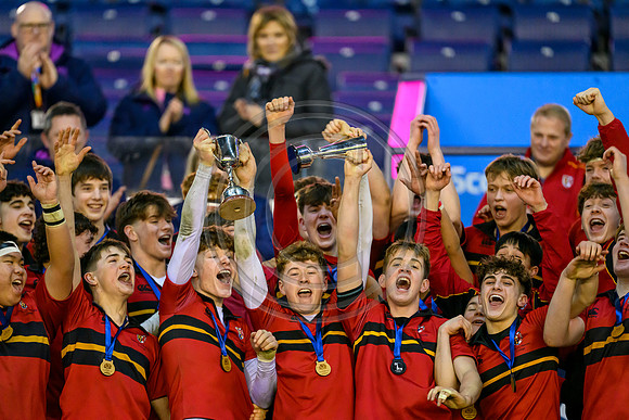 Boys U16 National Schools Cup Stewarts Melville Collage v Merchiston Castle School