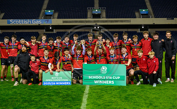 Boys U16 National Schools Cup Stewarts Melville Collage v Merchiston Castle School