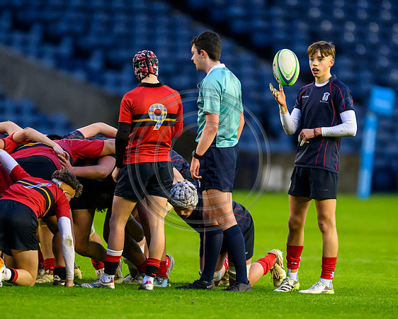 Boys U16 National Schools Cup Stewarts Melville Collage v Merchiston Castle School