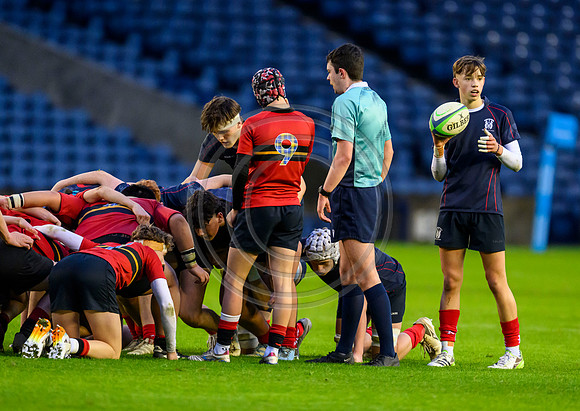 Boys U16 National Schools Cup Stewarts Melville Collage v Merchiston Castle School