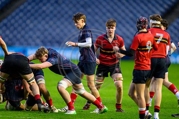 Boys U16 National Schools Cup Stewarts Melville Collage v Merchiston Castle School