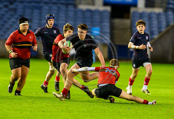 Boys U16 National Schools Cup Stewarts Melville Collage v Merchiston Castle School