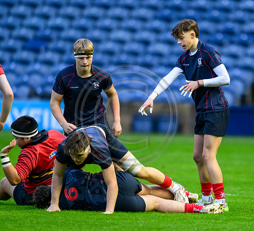 Boys U16 National Schools Cup Stewarts Melville Collage v Merchiston Castle School
