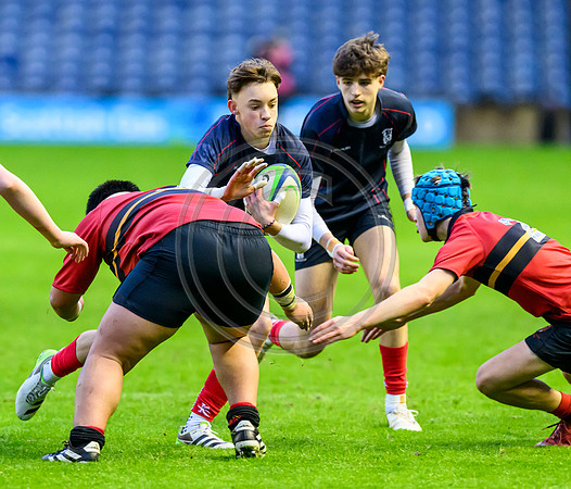 Boys U16 National Schools Cup Stewarts Melville Collage v Merchiston Castle School