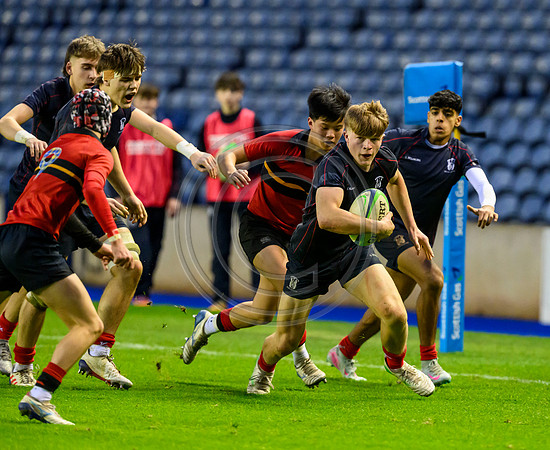 Boys U16 National Schools Cup Stewarts Melville Collage v Merchiston Castle School