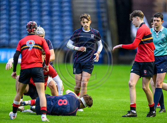 Boys U16 National Schools Cup Stewarts Melville Collage v Merchiston Castle School